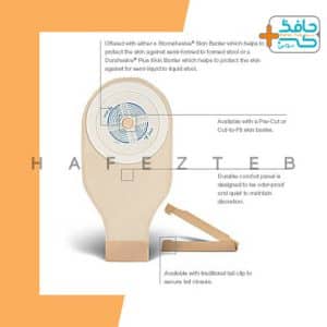 خرید کیسه کلستومی ایلئوستومی، یک تکه، ته باز، مات، مقرون به صرفه-کانواتک کد 22773