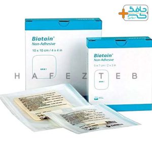 پانسمان فوم بدون چسب بیاتین کلوپلاست-coloplast biatain Non-Adhesive foam